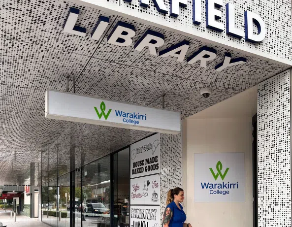 front photo of warakirri fairfield campus