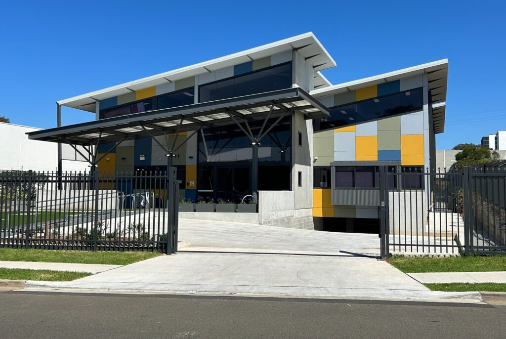 Warakirri Alternative School Campbelltown North Campus front, easy access and ample parking.